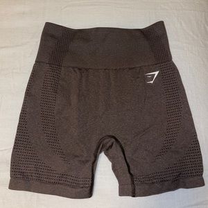 Gymshark vital seamless shorts in brown